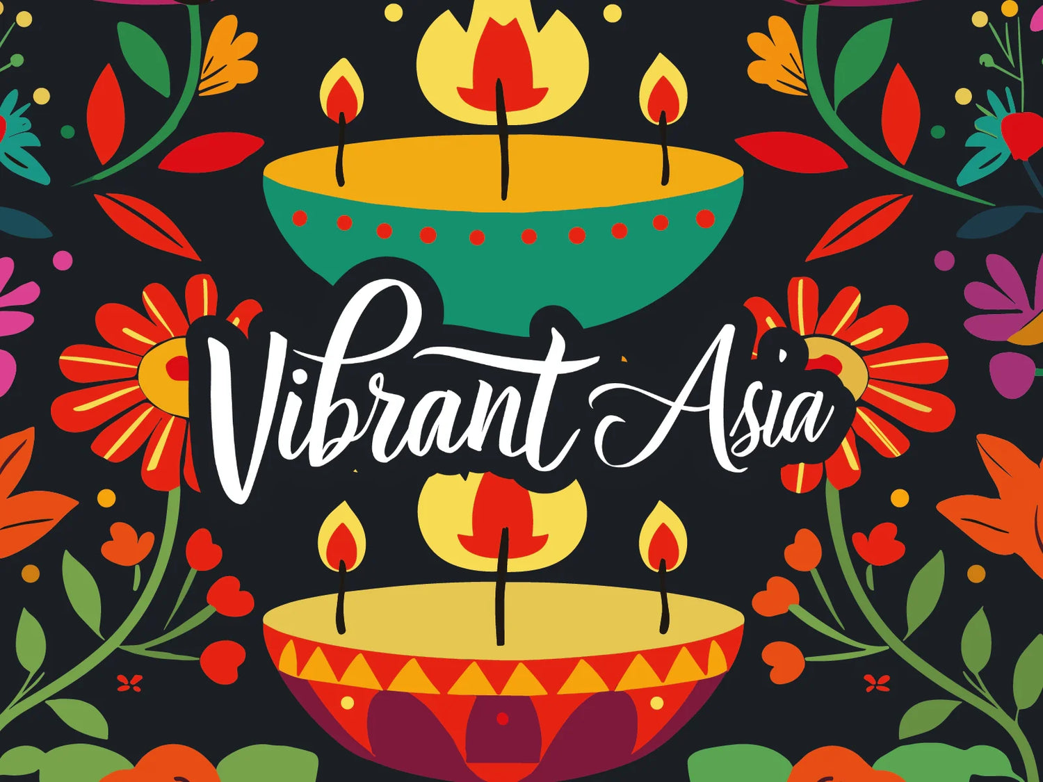 Vibrant Asia | French-Ruled Notes Pages with Benefits Packs