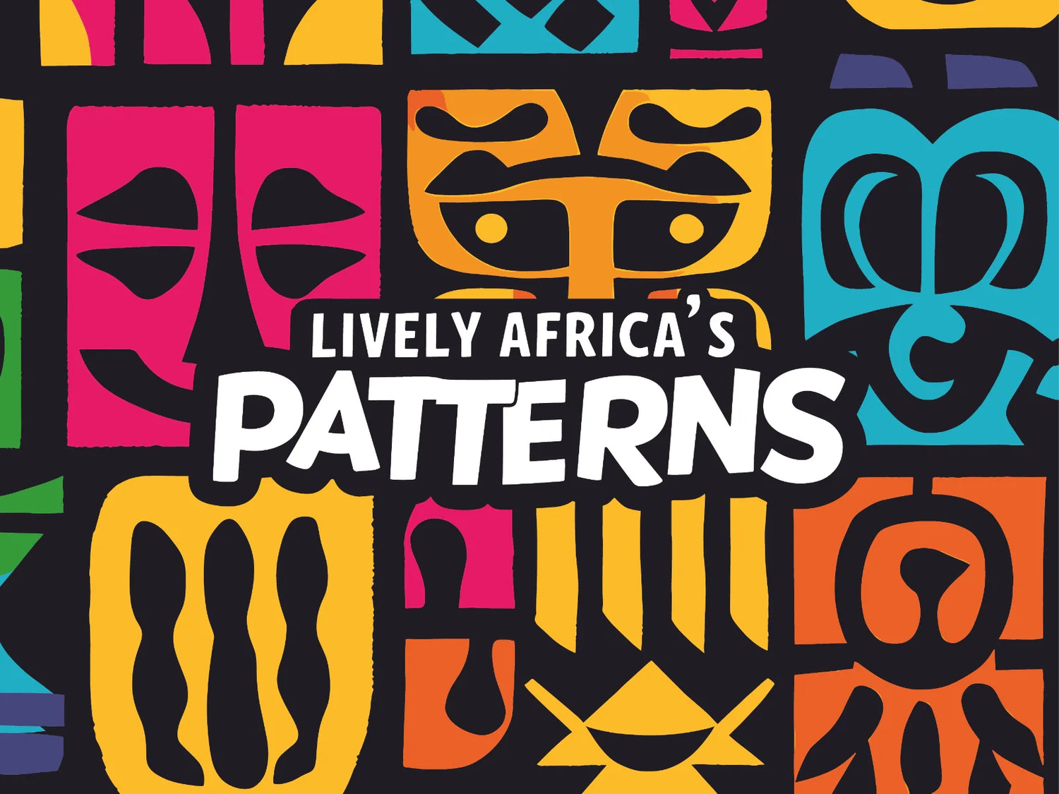 Lively Africa's Patterns | Coloring Pages Packs